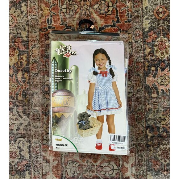 Spirit Halloween 2T The Wizard of Oz Toddler Girl Dorothy Costume - Picture 1 of 6